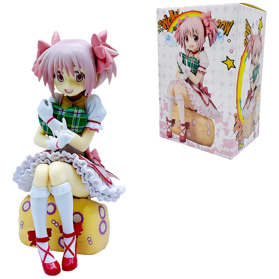 18CM Puella Magi Madoka Magica Kaname Madoka PVC Anime Action Figure - Collectible Model Toy Gift Anime Cartoon Character