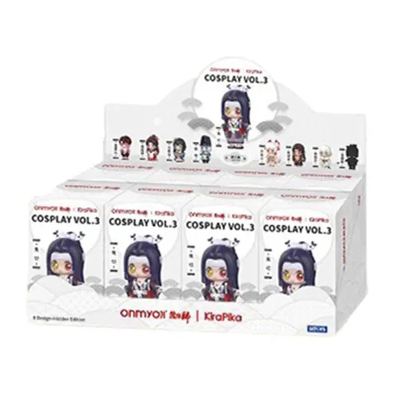 Onmyoji Kira Cosplay Series Vol.3 Blind Box Toys Kawaii Anime Action Figure Caixa Caja Surprise Mystery Box Dolls Girls Gift