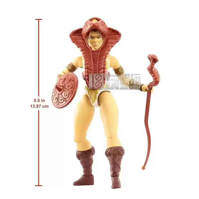 1.0 He-Man Vintage Series 5.5 Inch Skeleton King Fairy Guardian Snake Tribe Action Figure Collectible Toy For Kids And Fans