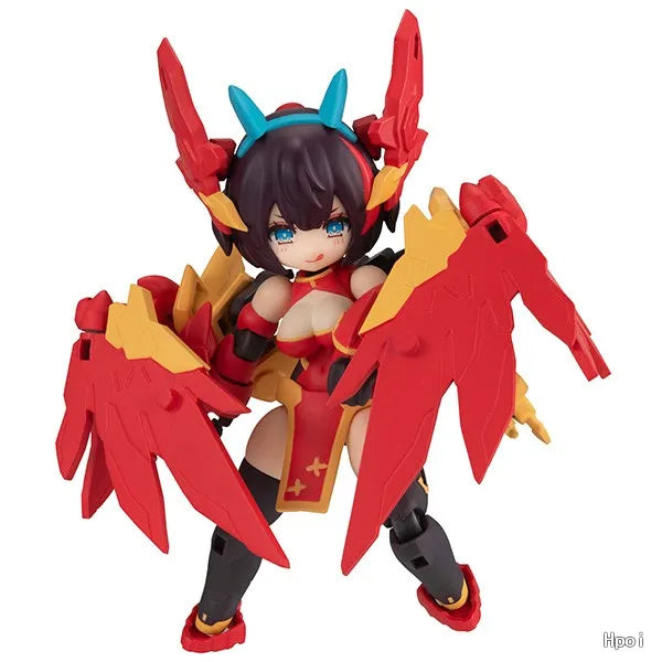【UA】 MegaHouse Desktop Army N-202d Titania Suzaku Figure Model Toy Gift