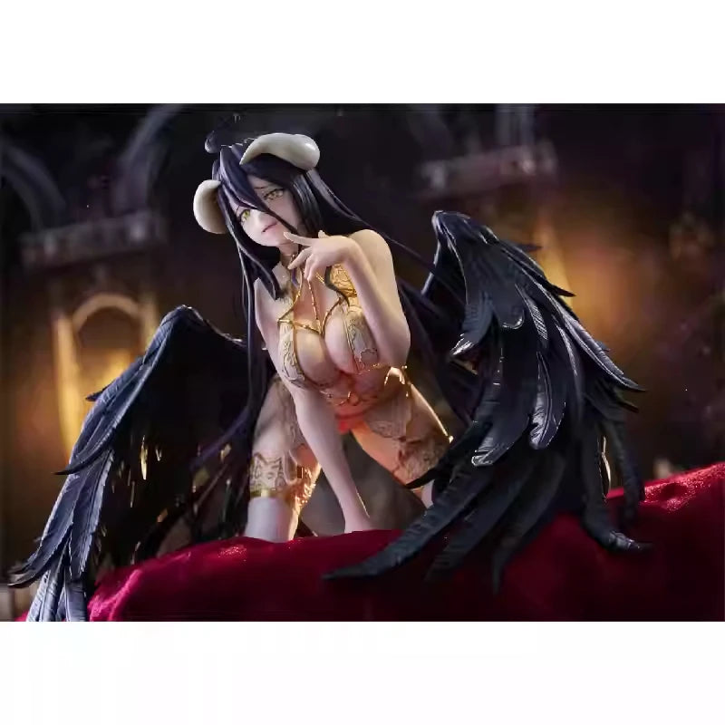 Genuine Clavenel Overlord The King Of The Undead Yalbeide Pajamas Ver Proportional Figurine Design Exquisite High Detail Gift