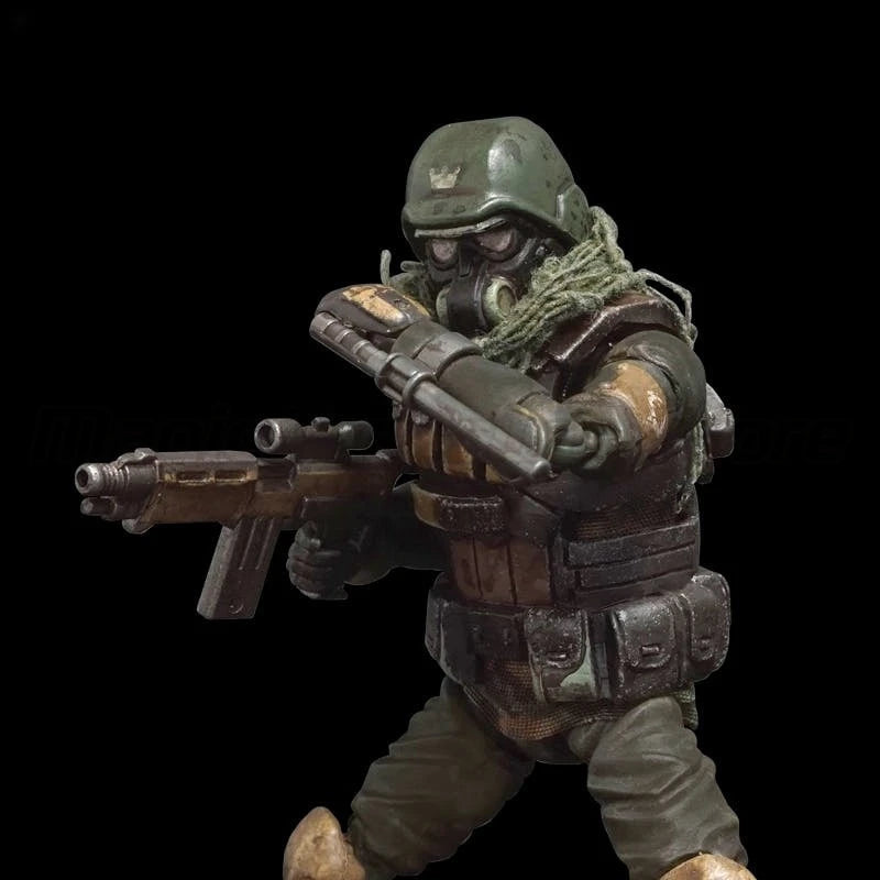 【MT】Acid Rain War FAV-SP14 1/18Action Figure Buck Squad Park Walk 5-Person Box Military ModelToy Gift Collection