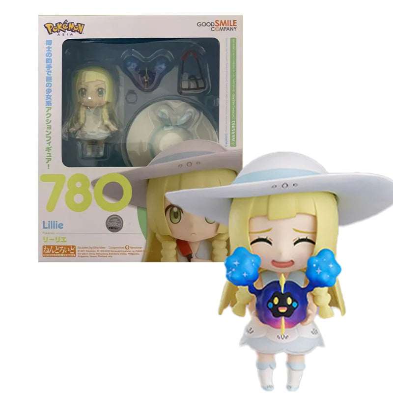 Original GSC Pokemon Lillie N Satoshi Pikachu Mary Sakaki Mewtwo Red Green Kibana In Stock Anime Collection Figures Model Toys