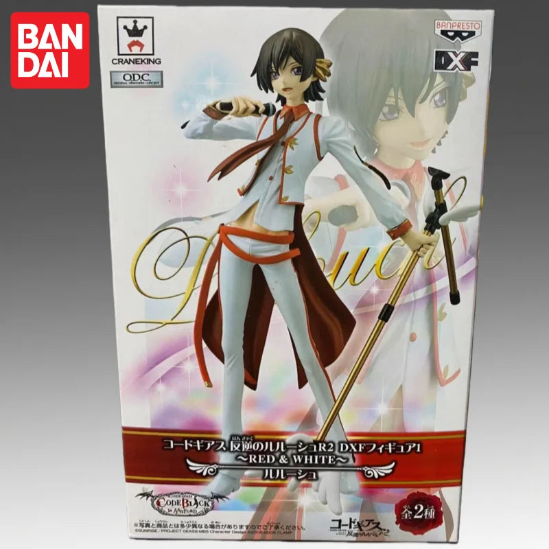 In Stock Bandai Original Banpresto Dxf Lelouch The Rebel Lelouch Lamperouge Action Figure Model Doll Brand New Boxed Garage
