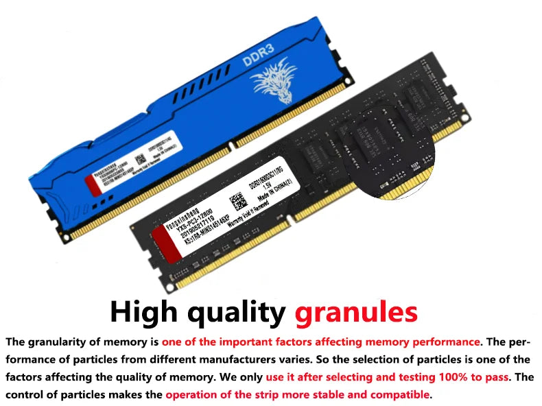 DDR3 4GB 8GB 1600MHz PC3-12800 240Pin CL11 DIMM Desktop Computer Kühlweste Speicher 1,5V RAM Computer teile memoria US lager