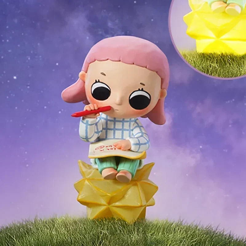 POPMART Nyota We Are All Stars Series Original Blind Box Surprise Mystery Box Cute Anime Action Figure Ornaments Figurines