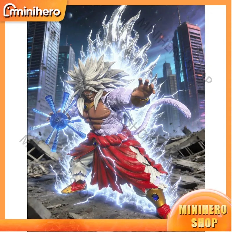 Kong Dragon Ball SHF Super Saiyan Four Broly MA08L MA09L MA10L MA11L Articulated Action Figure Collectible Model for Adults