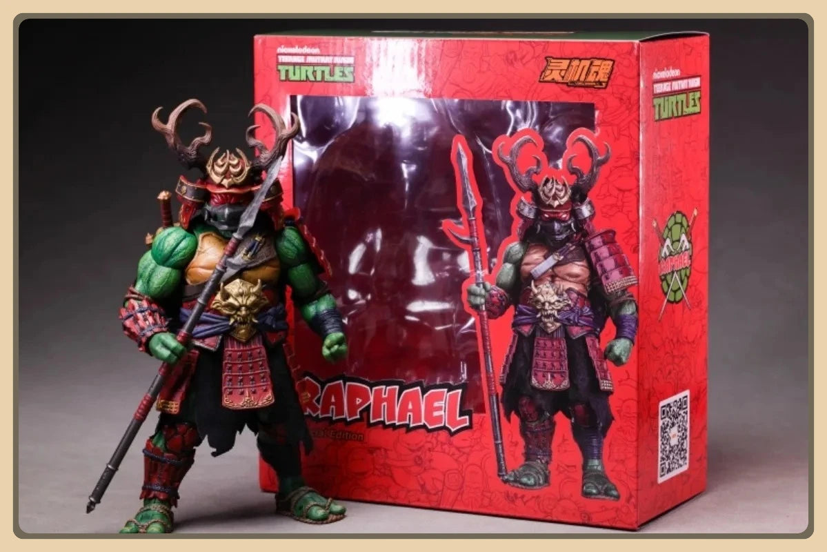 Spot SaleLINGJISou Original2025  Teenage Mutant Ninja Turtles Series Character Model Toy Gift Collectionin Stock