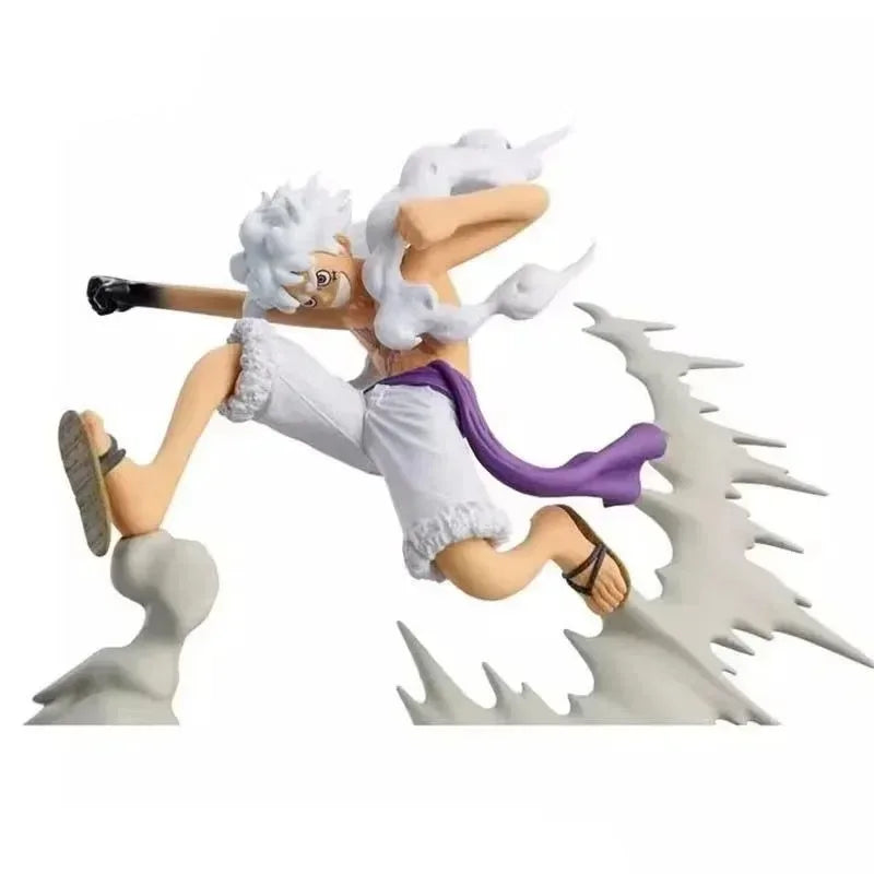 Bandai Original Banpresto Anime One Piece Gear 5 Nika Luffy VS Rob Lucci PVC Action Figure Modell Sammlung Spielzeug Geburtstag Geschenk