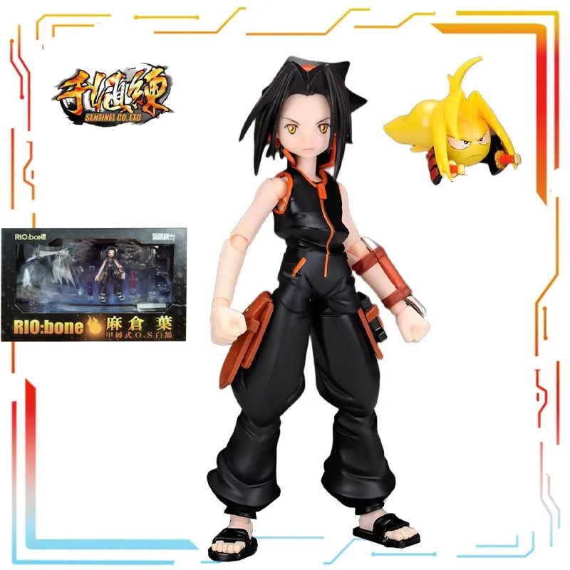 Sentinel Original RIO:bone Finished Product Movable Proportional Doll Series Shaman King Anime Toys Model Festival Gift for Boys