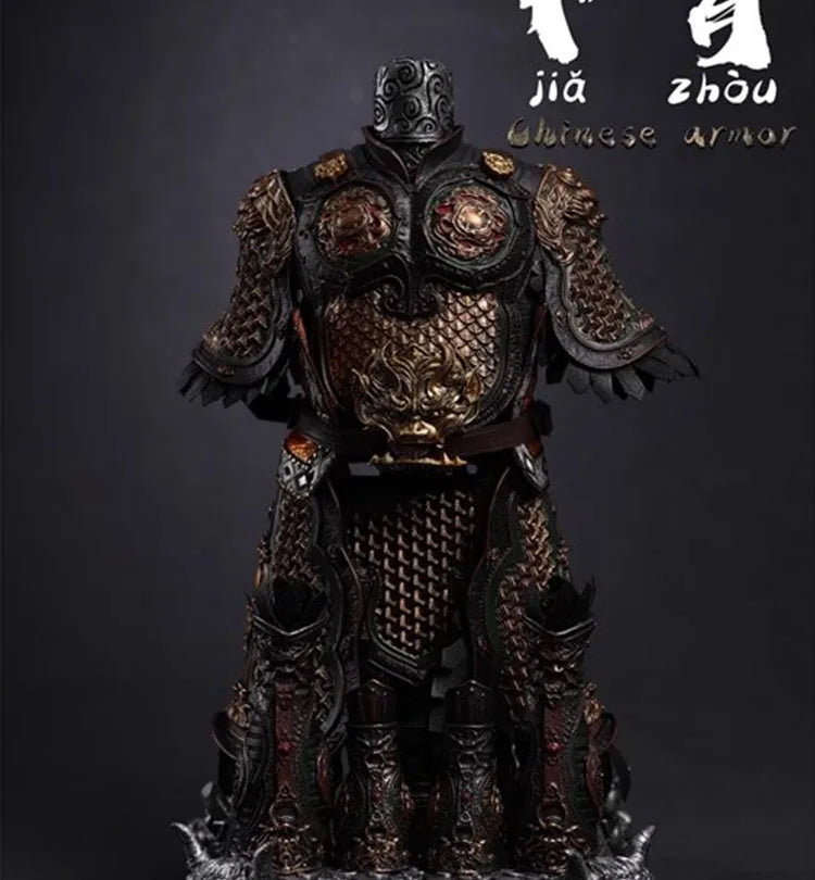 PP Studio P1020 1/6 Soldier Ancient Chinese Alloy Armor Set Model Toy Accessories Fit 12'' Action Figure Doll In Stock