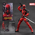 New ZD Toys Deadpool & Wolverine Model 7in 1/10 Action Figures Deadpool Model Marvel Superheroes Collection Ornaments Boys Gifts