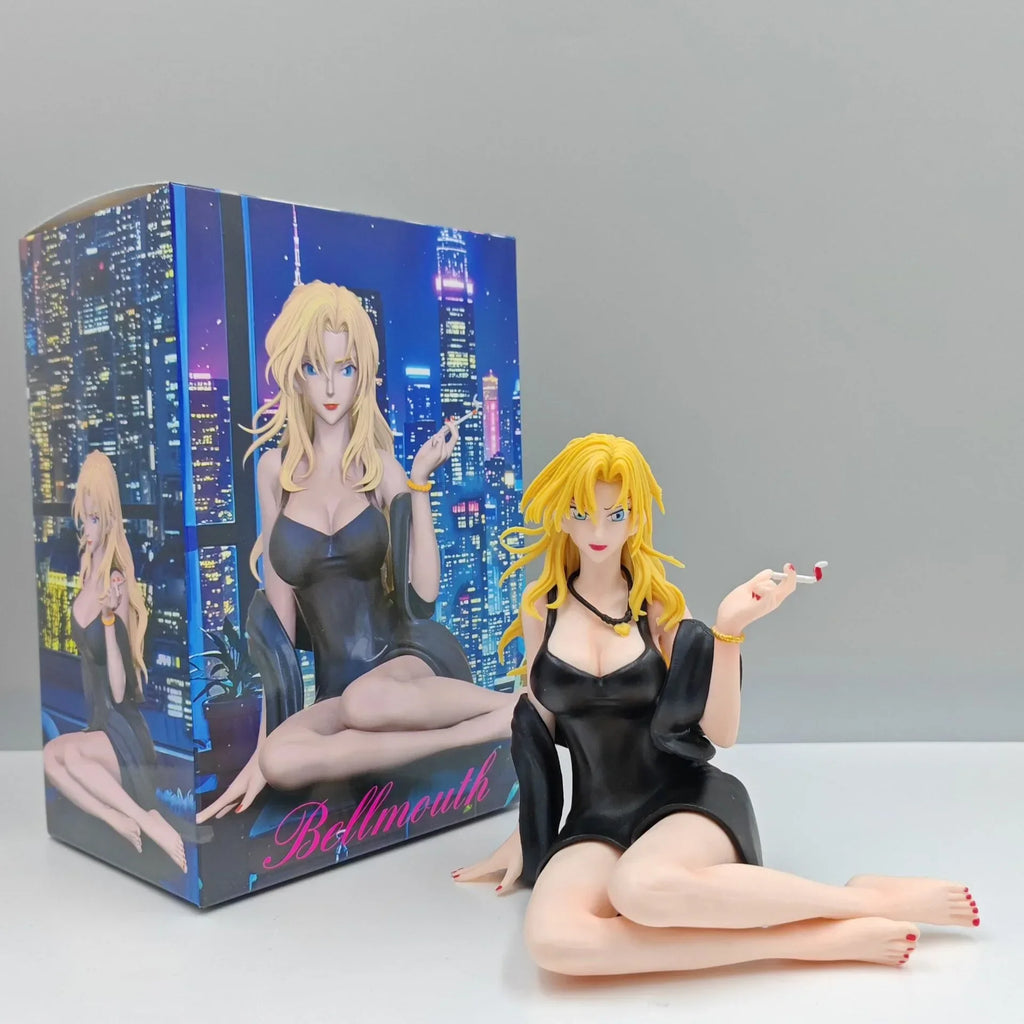 Anime Girl Figure Bell Model Vermouth Desktop Case Ornament Statue