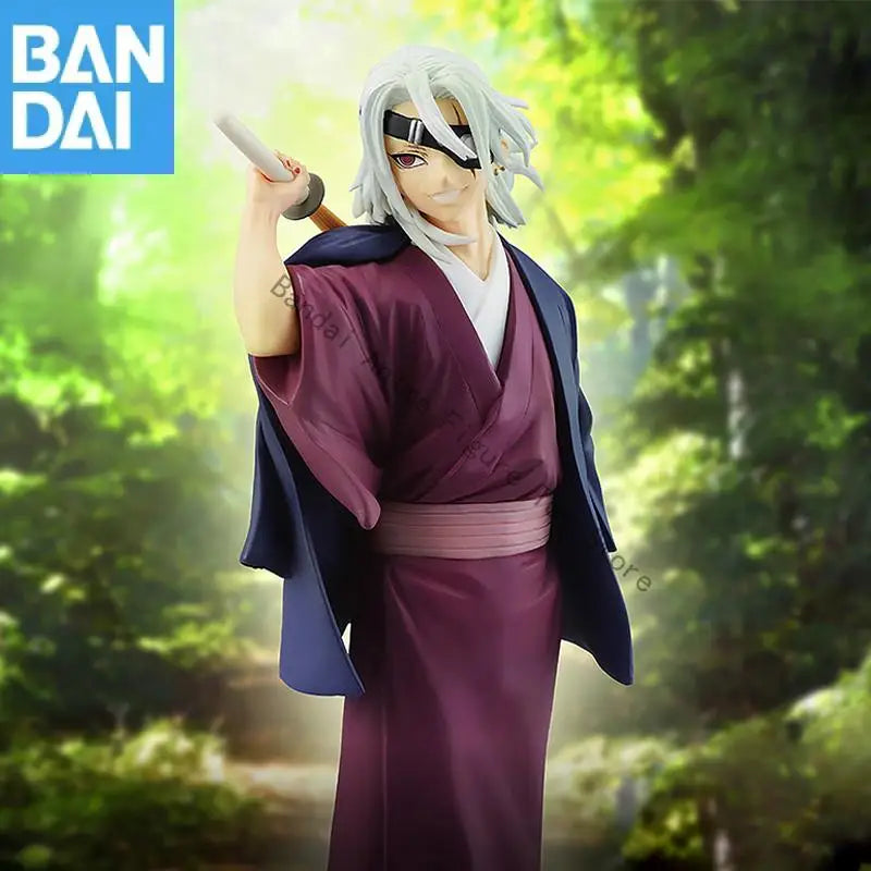 In Stock Original Genuine BANDAI NAMCO BANPRESTO Demon Slayer MAXIMATIC Uzui Tengen Figure model Collector Figurine Toy PVC 21cm