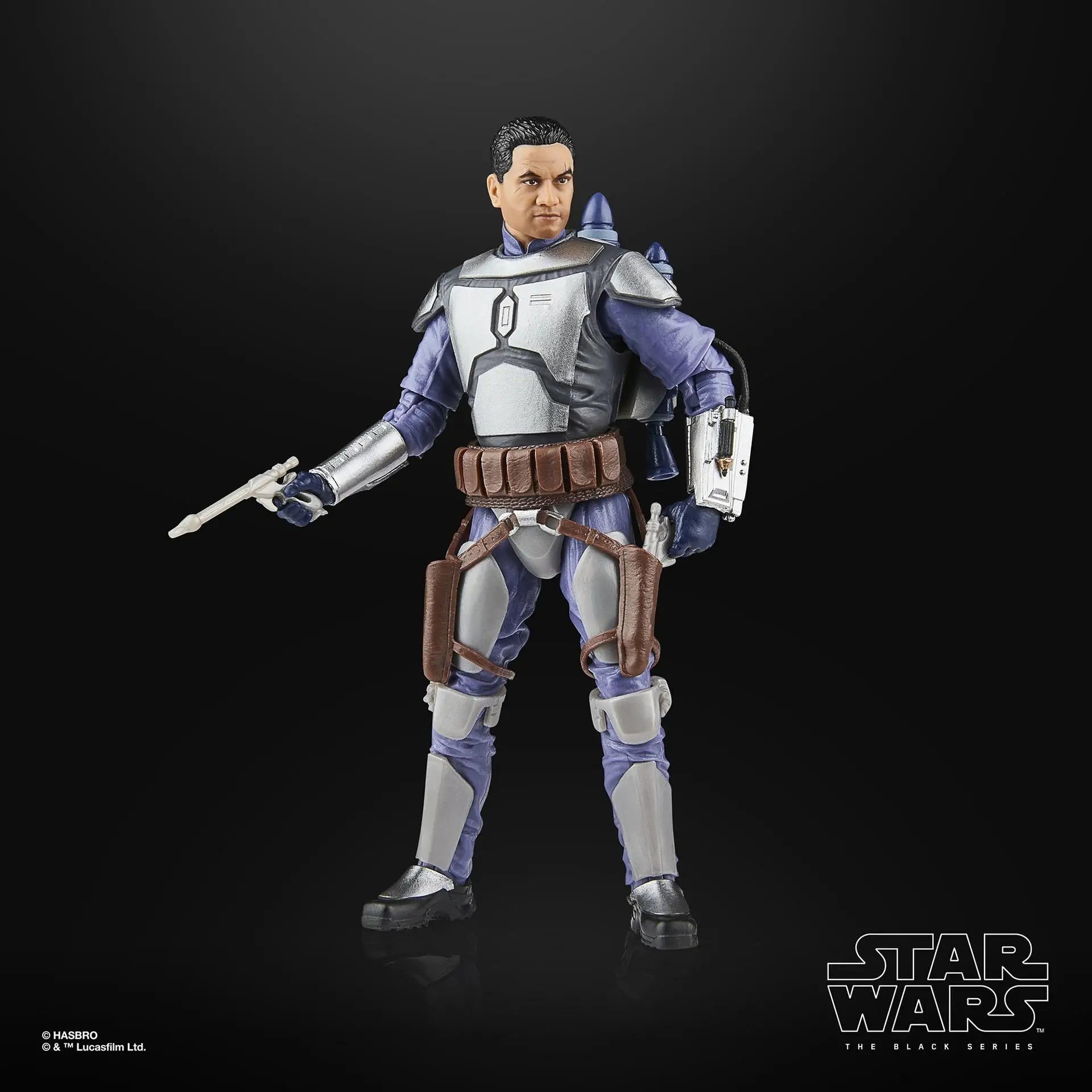 [In-Stock] Hasbro Star Wars The Black Series Jango Fett & Asajj Ventress (Bounty Hunter) 15cm Action Anime Figure Model Toys