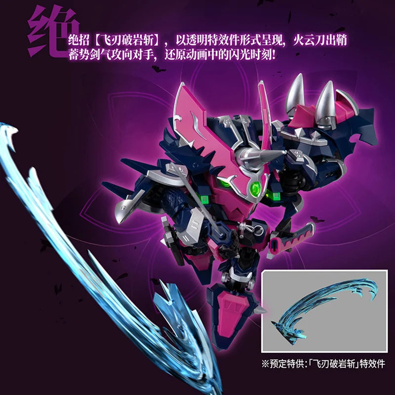 2025 New Yili Chuangwan Fruit Robo 3 - Demon Mobile King & Four Evil Thieves Combineable Devil Overlord King Assembly Model Gift
