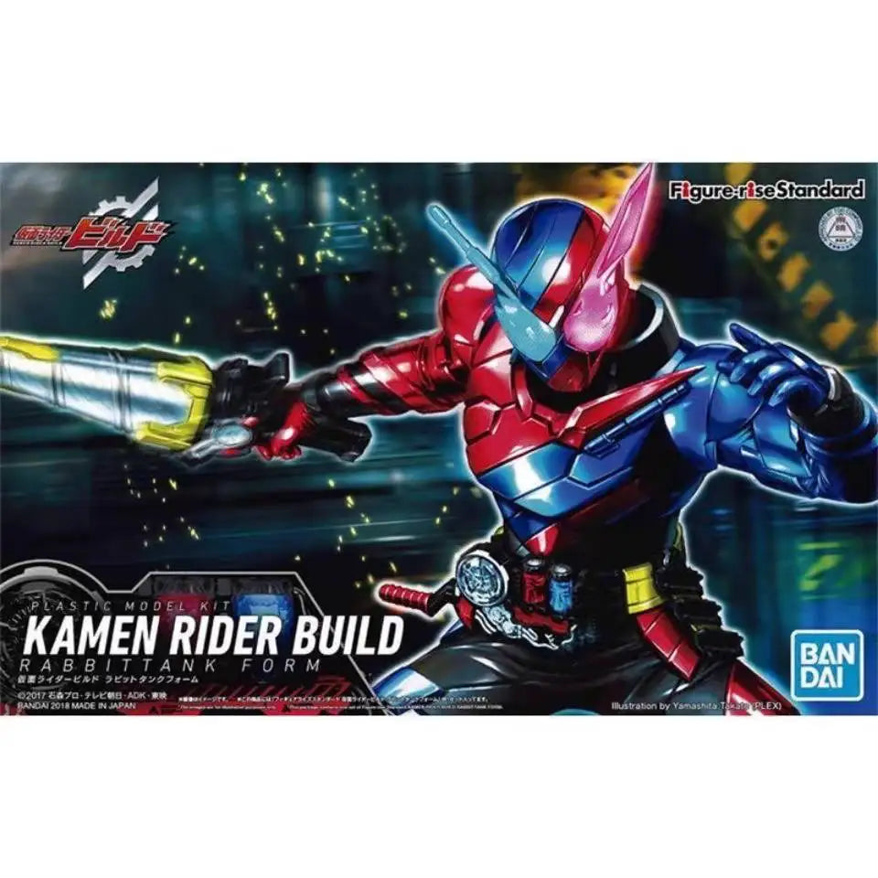 New Hot Genuine Bandai Frs Model Figure Rise Kamen Rider W 01 Decade Kuuga Drive Action Figures Toy Decoration Kid Festvial Gift