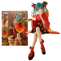 Lantern Fruit Cherry Chuyin Handmade Cute anime Beautiful Girl Hatsune Miku Figure PVC Model Cartoon Peripheral Birthday Gift