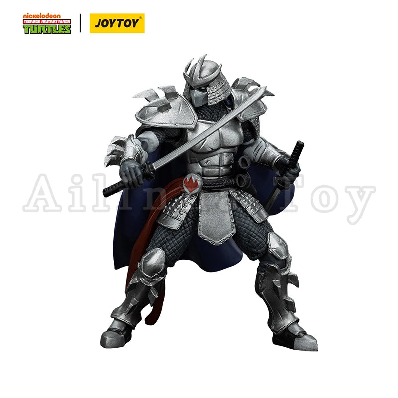 JOYTOY 1/18 Action Figure Turtles Shredder Foot Clan Re-issue Version Anime Toy