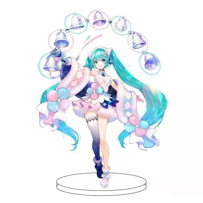 16cm Hatsune Miku Acrylic Standing Brand Comic-Con Surrounding Toy Decoration Gift