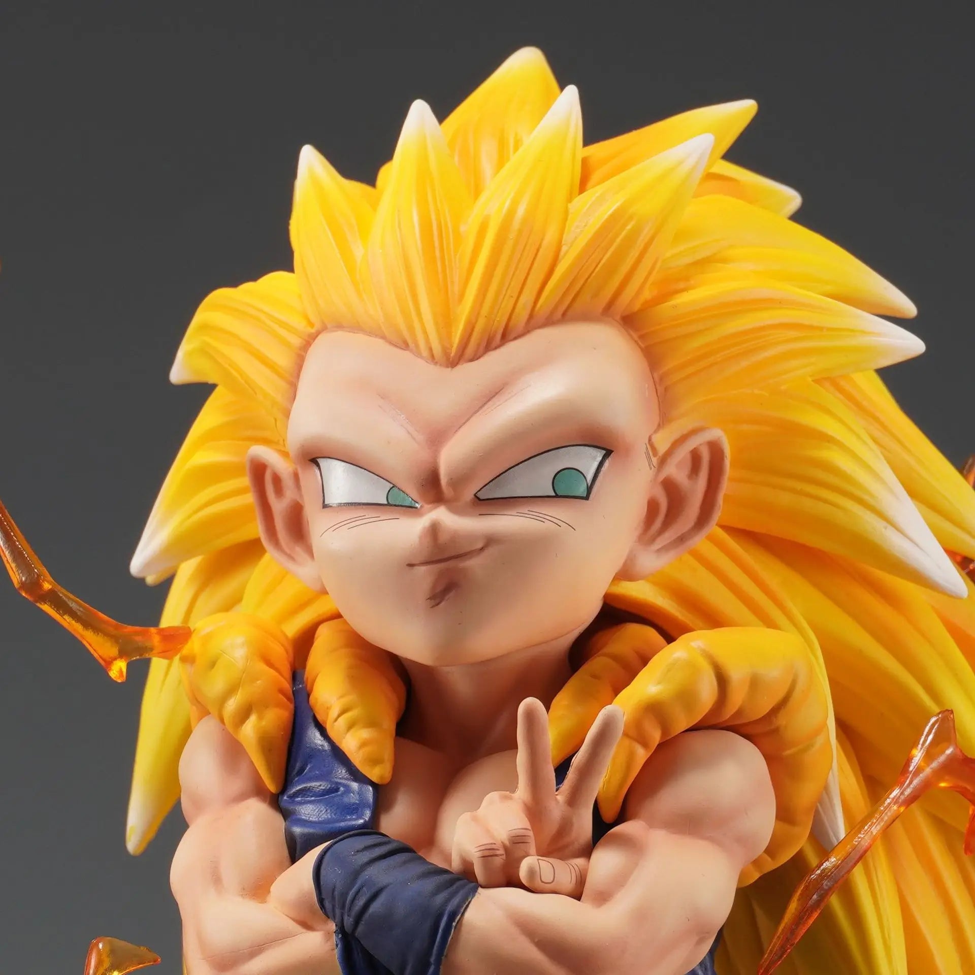 Dragon Ball Z Figuren Super Saiyajin Gotenks Anime Figur Ghost Squad Modell Statue Puppe Sammlung Dekoration Kinder Spielzeug Geschenk