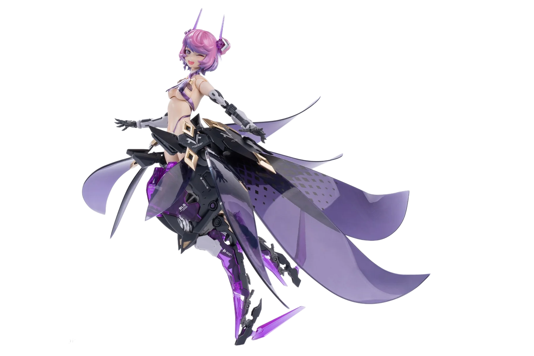 Rosado RS-02 Starflower Black Iris Figure Official Earnestcore Craft  Action Girl Anime Mecha Figure Collectible Toy Decor Gifts