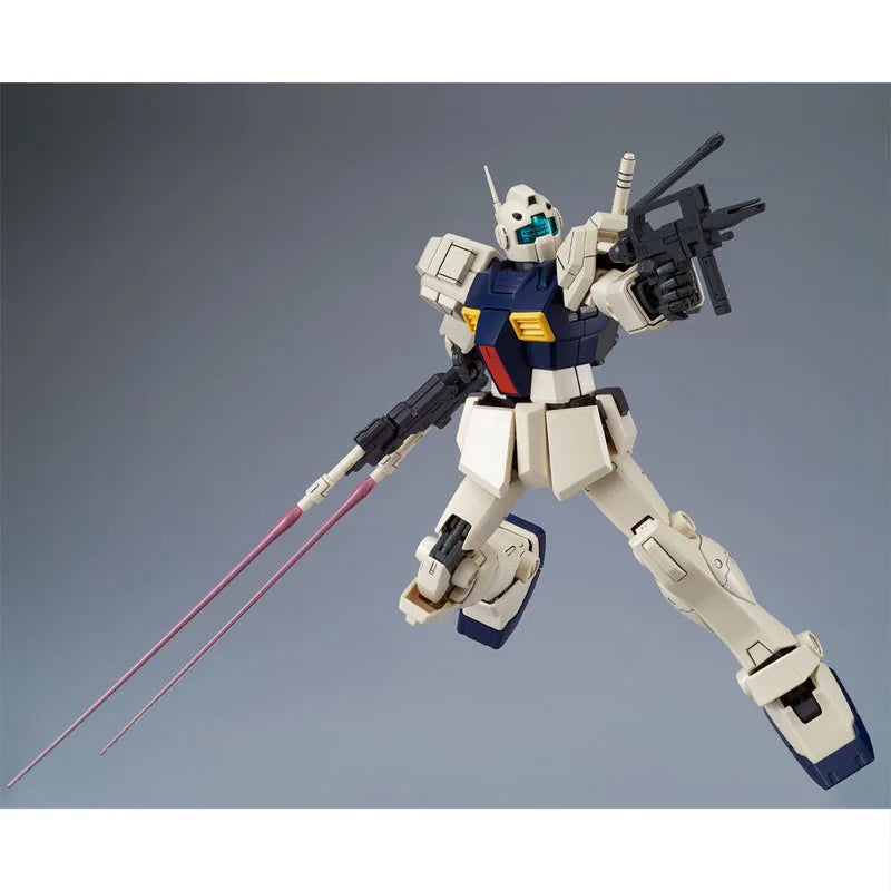 Bandai Original MG GM II Half Striker Type RMS-179 1/100 Anime Action Figure Assembly Model Toys Gifts For Children GUNDAM