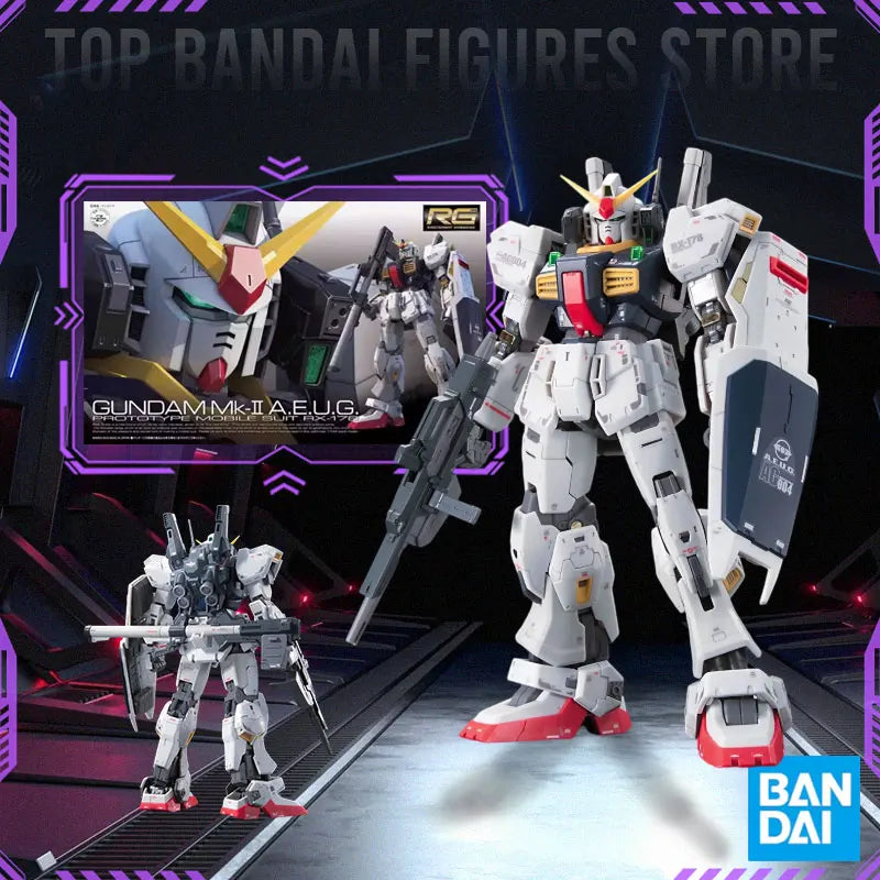 Bandai RG RX-78-2 WING RX-93-V2 UNICORN GOD GUNDAM In stock Anime Original Model Toy Action Figure Robot Collection Toy Gift