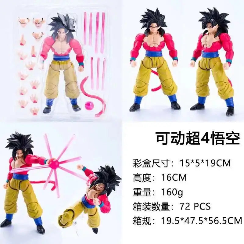 Bandai Dragon Ball Z Son Goku Figure SHF S.H.Figuarts Goku War Damage Super Saiya Anime Action Figures Model Toys Birthday Gift