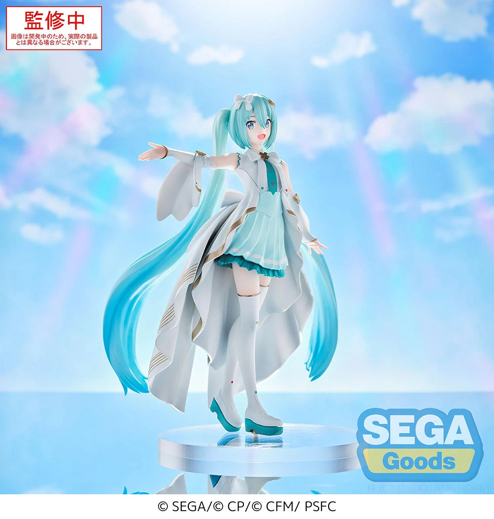 In Stock Original SEGA Luminasta Vocaloid Hatsune Miku PVC Anime Figures Action Figure Model Toys Christmas Gift