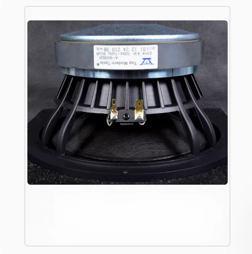 A-1036 8 Zoll Mid Bass Lautsprecher Aluminium Rahmen Und Graphene Kugel Kopf GUMMI RAND 250W 8Ohm 1PCS