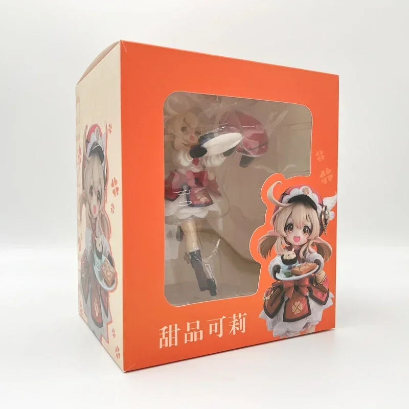 22cm Xiao Vigilant Yaksha Anime Figure Shenhe/Nahida Action Figure Mona/Ningguang/Klee Figurine Collectible Model Doll Toys Gift