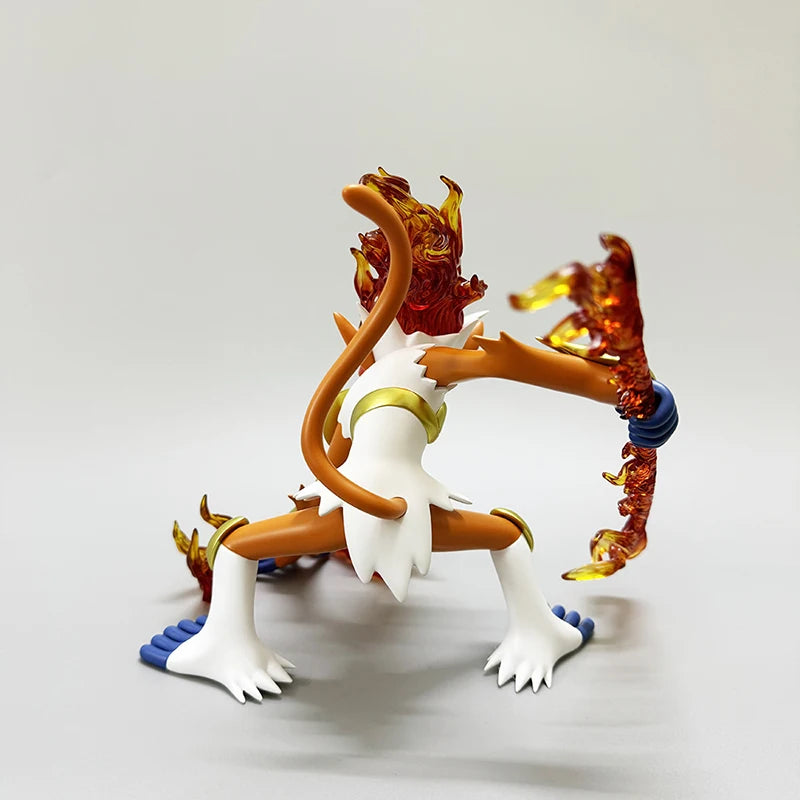 Нов Pokemon Infernape Gk Стереоскопичен Атлас Фигурка Колекционерски PVC Модел Играчки Анимационен Декор Фигурка Детски Подарък за Рожден Ден