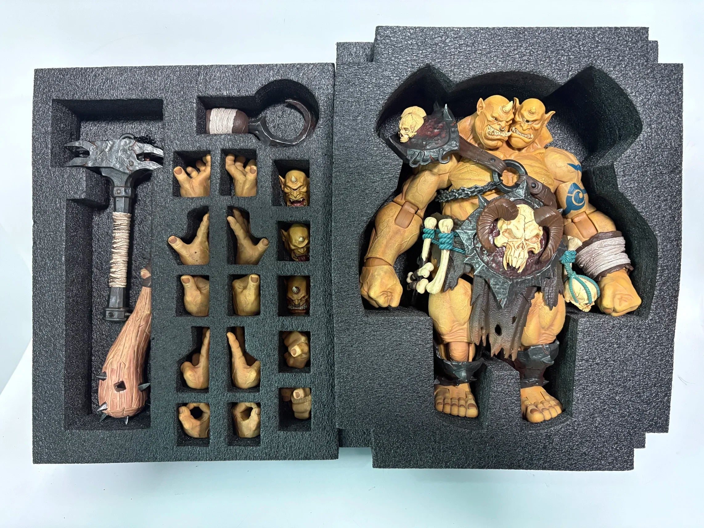 【 In Stock】Metytoyz Adventurer World 1/12 Scale WOW Ogre Warrior 25CM Action Figures Toy Gift Collection