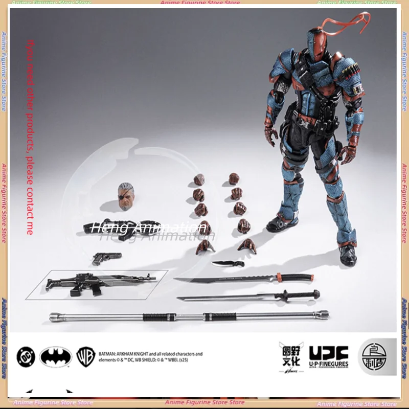Pre-saleYuuno Bunka Yoshinobu Deathstroke Arkham Knight Articulated Batman Model Ornaments Collectibles Gifts