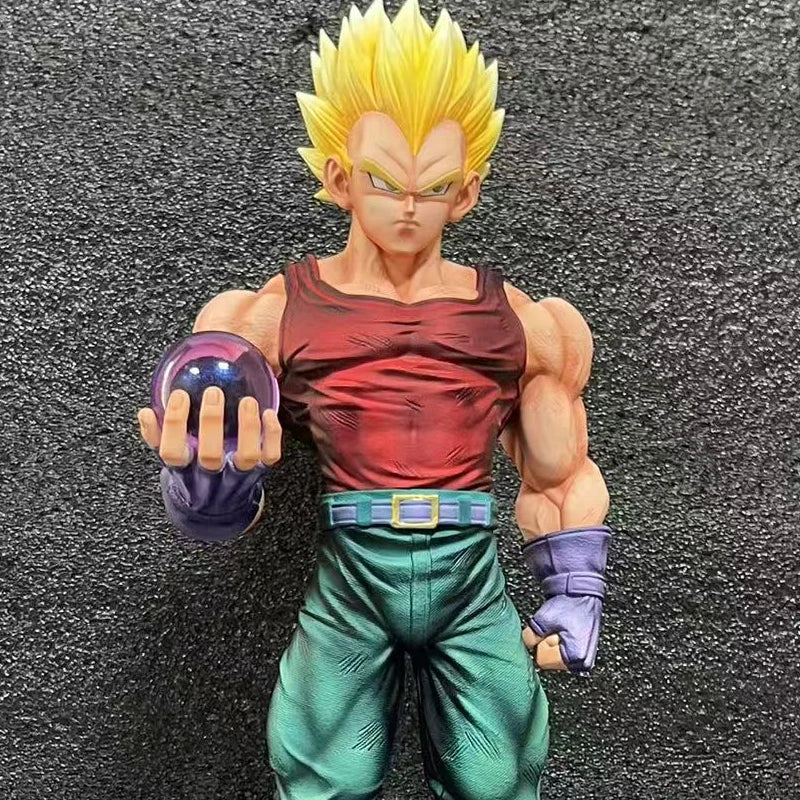 In Stock Dragon Ball Anime Figure Super Saiyan Gt Vegeta Handmade Action Figures Goku Pvc Statue Collection Model Toys Gifts