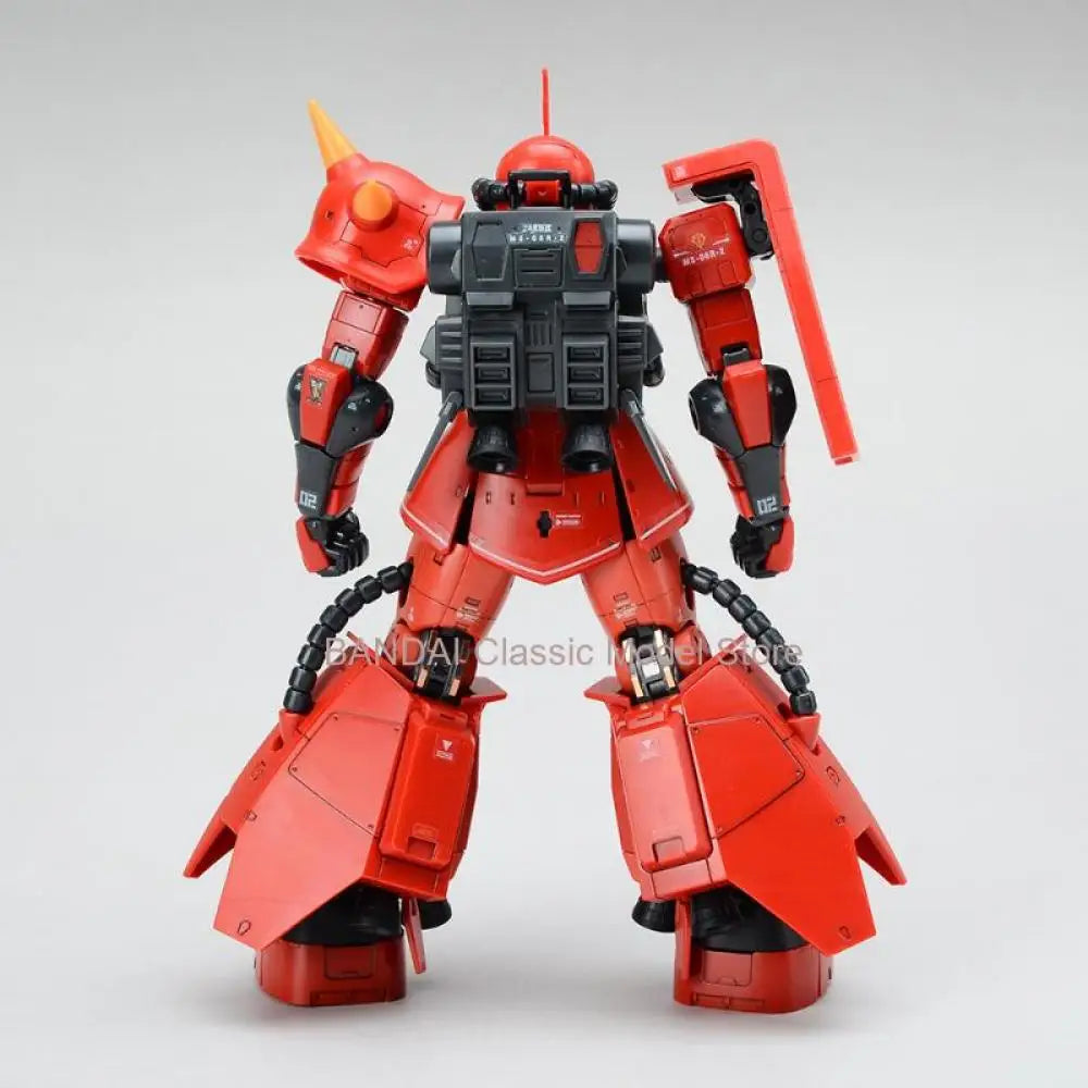 Bandai Gundam MS-06R-2 Zaku2 High Mobility Type Action Figures J.Ridden's Use Mobile Suit Variations Zaku Plastic Model Kit