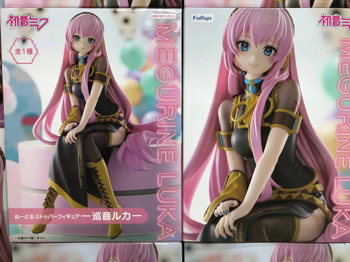 100% Original in Stock FuRyu Noodle Stopper Figure Piapro Characters Megurine Luka Collection Series Model Toys Anime Figure
