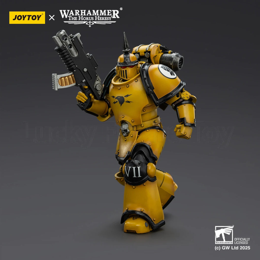 【In Stock】Warhammer 1/18 Action Figure The Horus Heresy Imperial Fists MK Ill Tactical Legionary Model Toys