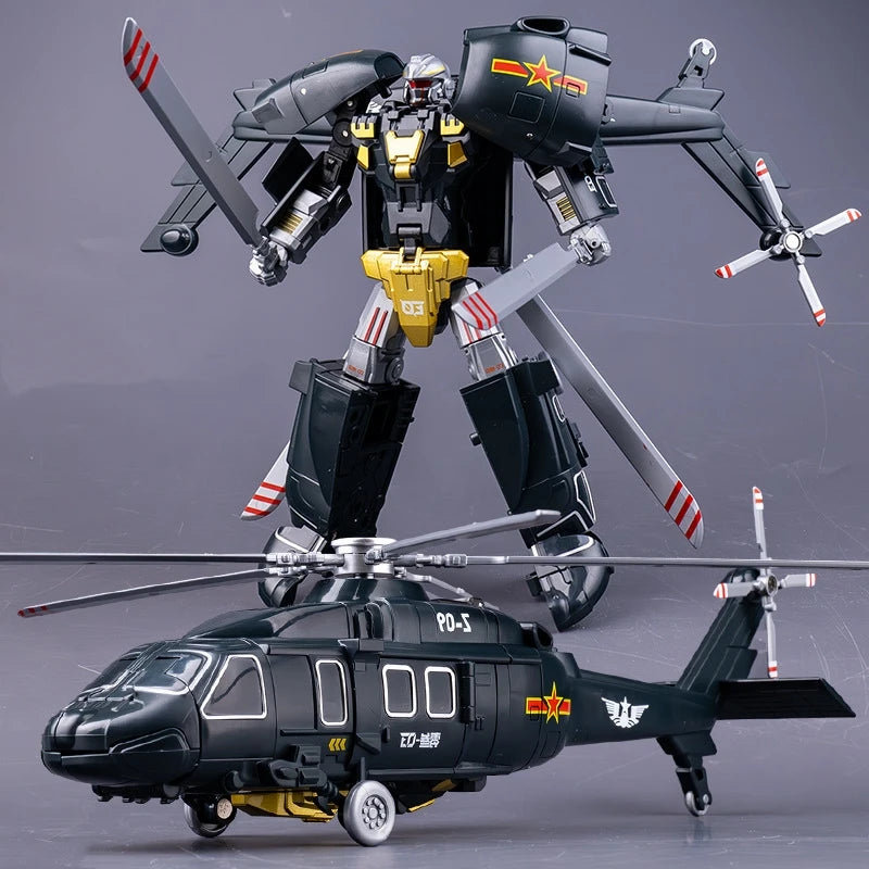 20cm New Transformation Toys Robot Car J-15 99A Tank Z-20 055 Anime Action Figure Model Boys Gift W991-4