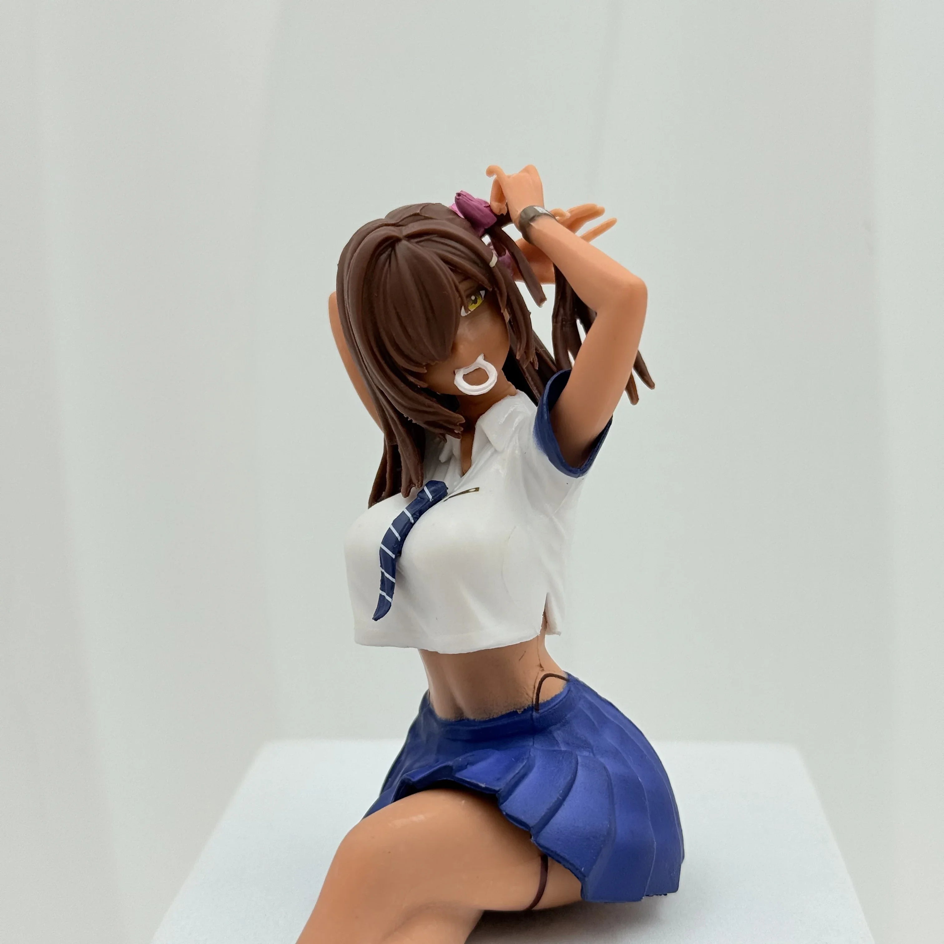 Anime Nikke Spielcharakter Actionfiguren Desktop-Chassis Ornament Sexy Girl Modell Puppe Otaku Collection Trendy Spielzeuggeschenk für Erwachsene