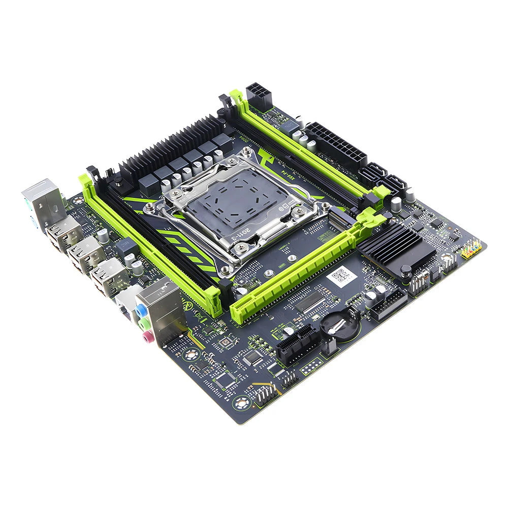 MOUGOL X99 Gaming-Motherboard-Set mit Intel Xeon E5 2650 V4 und DDR4 16G * 1 2133 MHz Dual Channel RAM M.2 NVME für Desktop-Host