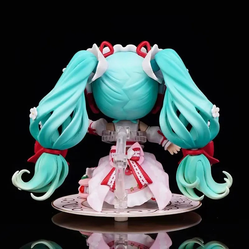 10 cm #1939 Hatsune Miku Anime-Figur, virtuelle Idol-Sängerin #1940 Miku Actionfigur, PVC-Sammlermodellpuppe, Weihnachtsgeschenk