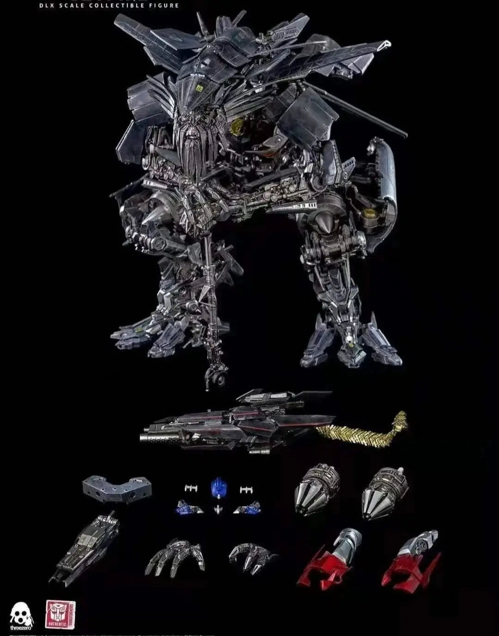In Stock 3A Threezero DLX Transformion 2 OP Skyfire Mobile Model of Combined Alloy Skeleton Collect Gifts