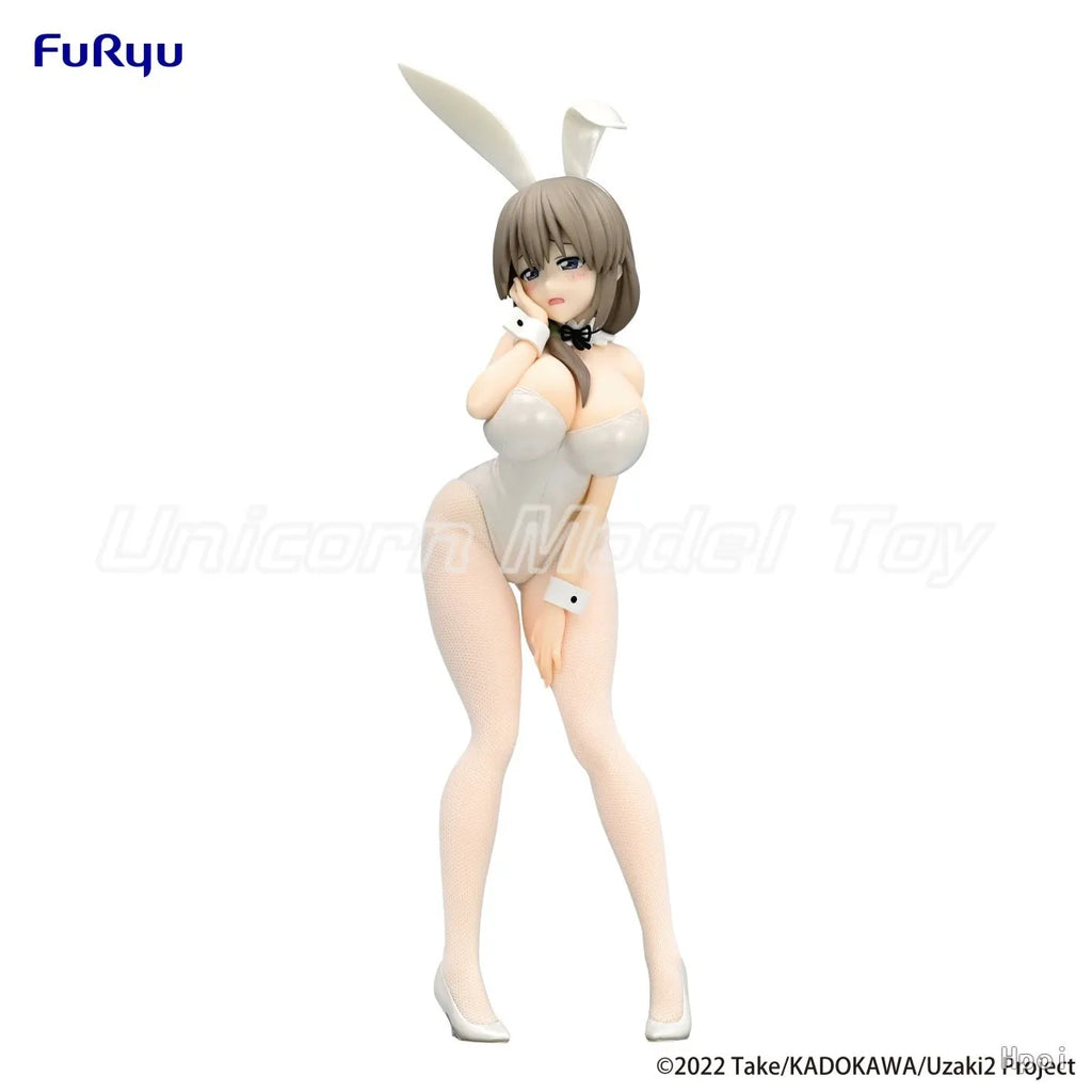 【UA】Original FURYU Uzaki Chan Wa Asobi Tai BiCute Bunnies Uzaki Tsuki Figures Animation Model Toys Gifts