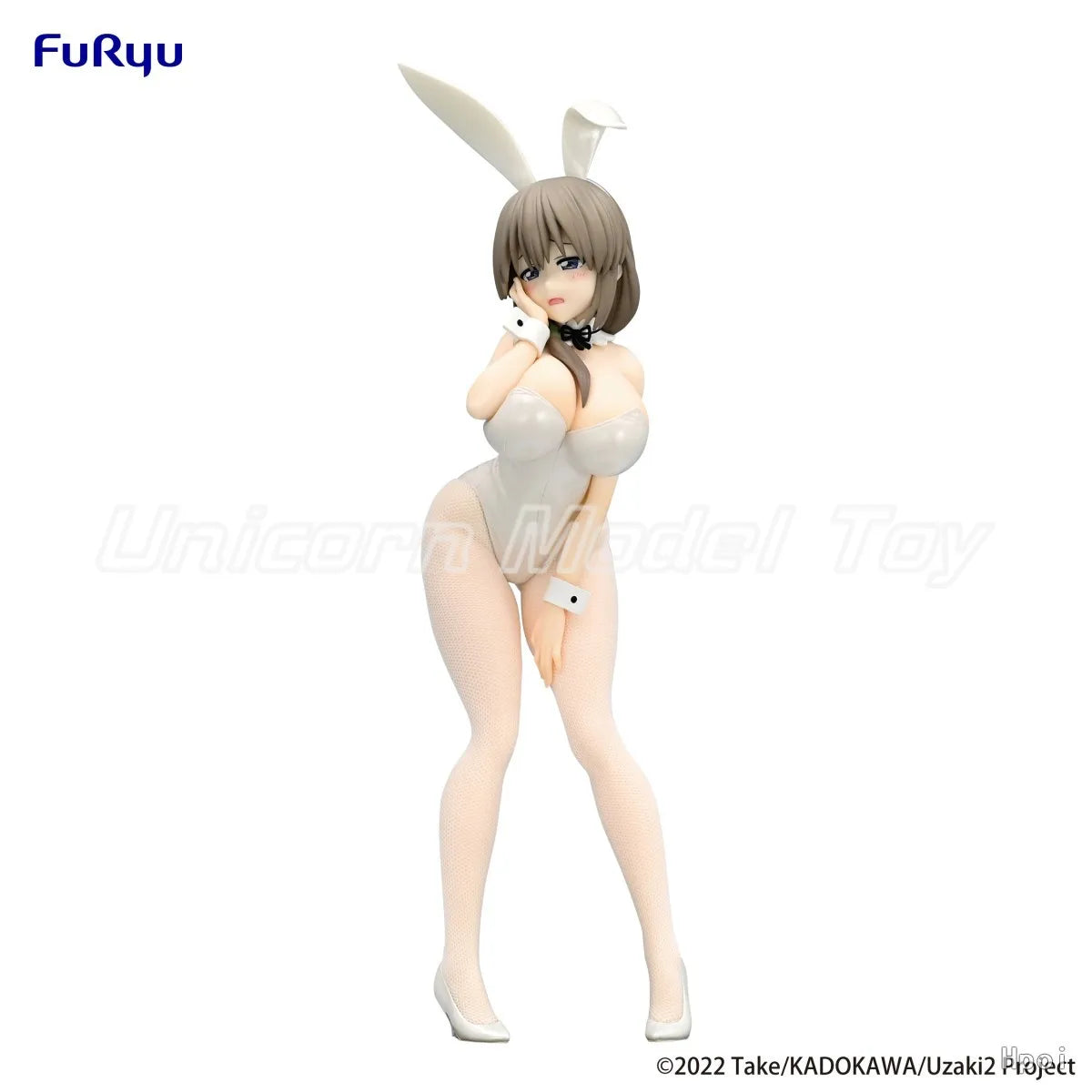 【UA】Original FURYU Uzaki Chan Wa Asobi Tai BiCute Bunnies Uzaki Tsuki Figures Animation Model Toys Gifts