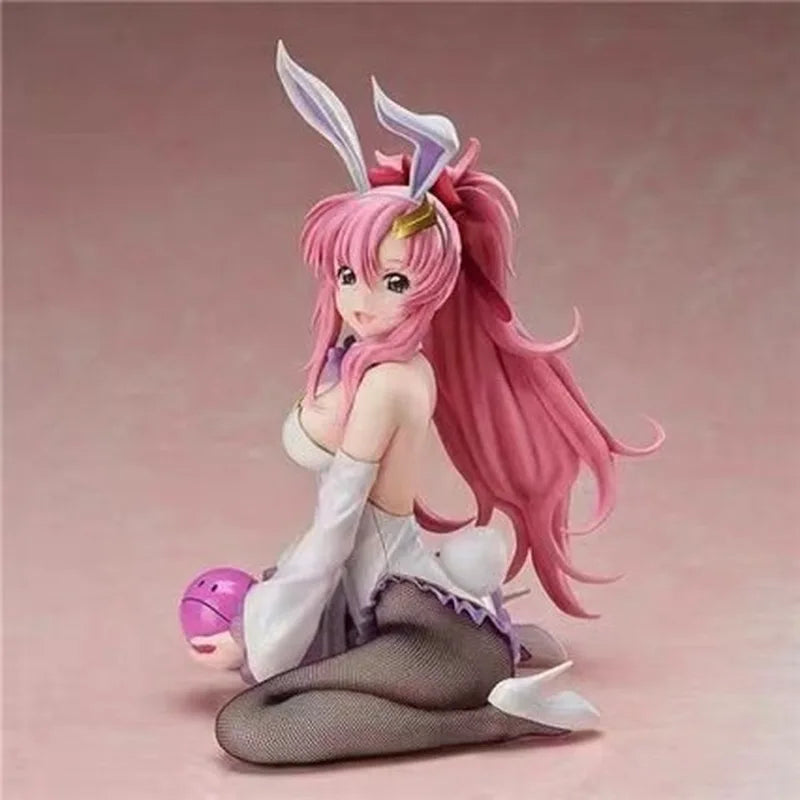 Anime Figure Lacus Clyne Bunny Girl 1 4 Scale Pvc Collectible Model Desktop Decor Animation Periphery For Adult Anime Collectors