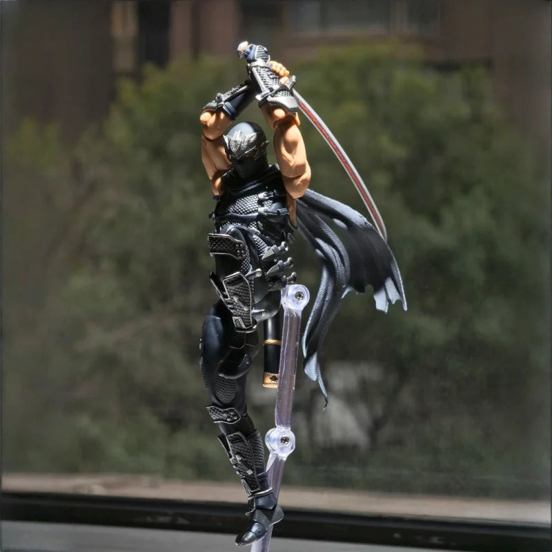 Genuine Kaiyodo Ninja Gaiden Ryu Hayabusa Yamaguchi Style Action Figure Movable Joint Toy Realistic PVC Figure Game Merch
