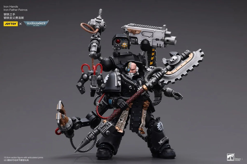 【UA】JOYTOY  Warhammer 40K  Scale 1/18 Action Figures Lron Handslron Father Feirros Models Toys Gifts