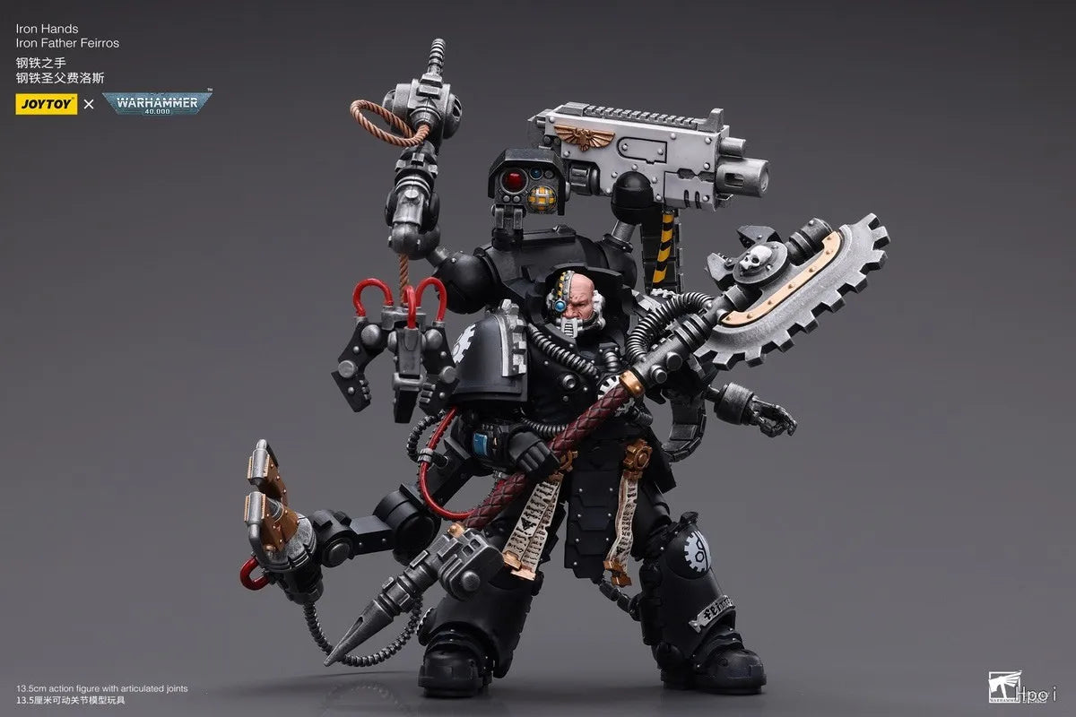 【UA】JOYTOY  Warhammer 40K  Scale 1/18 Action Figures Lron Handslron Father Feirros Models Toys Gifts